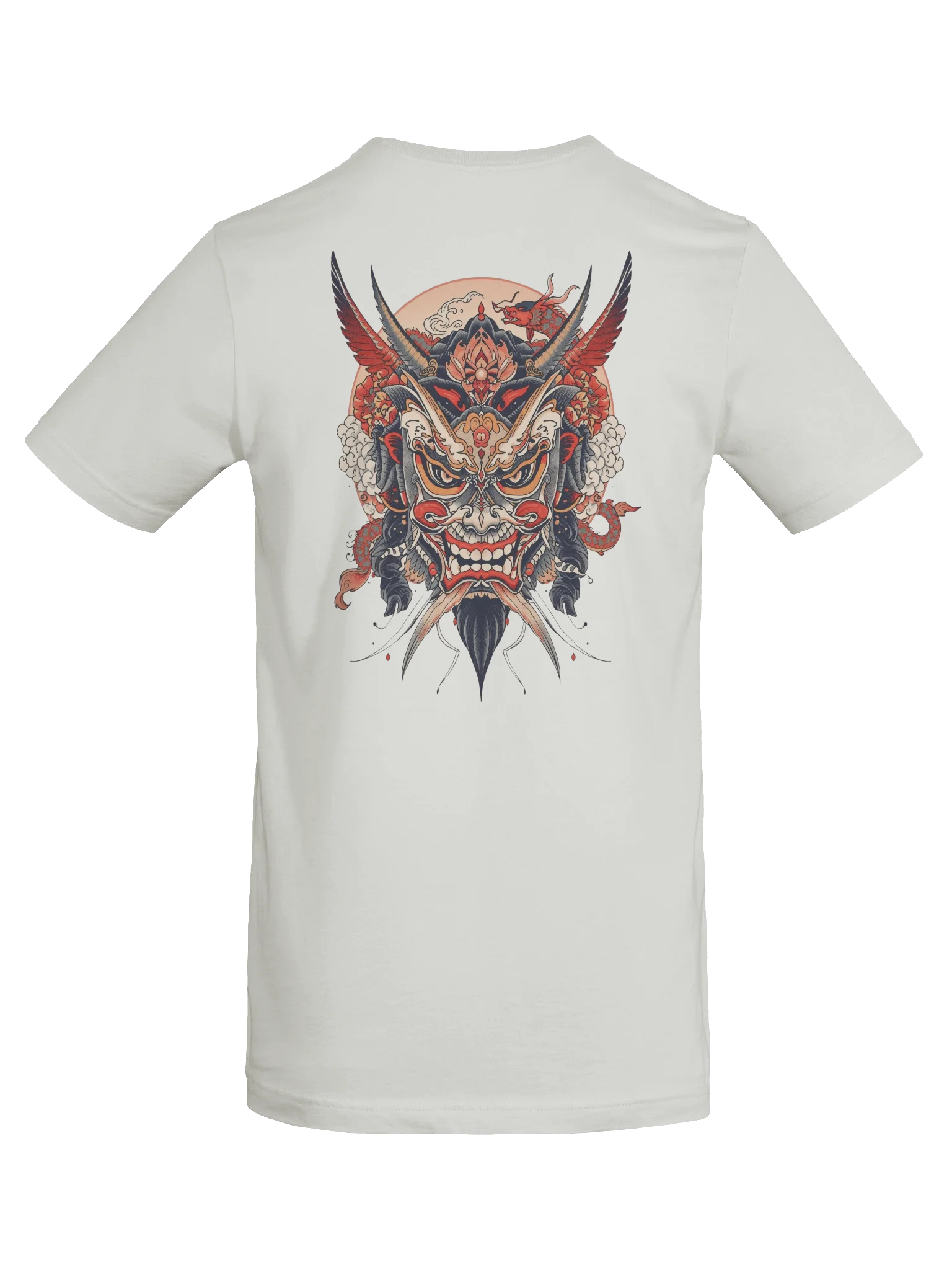 The Bold Oni Mask Streetwear T-Shirt product image (6)