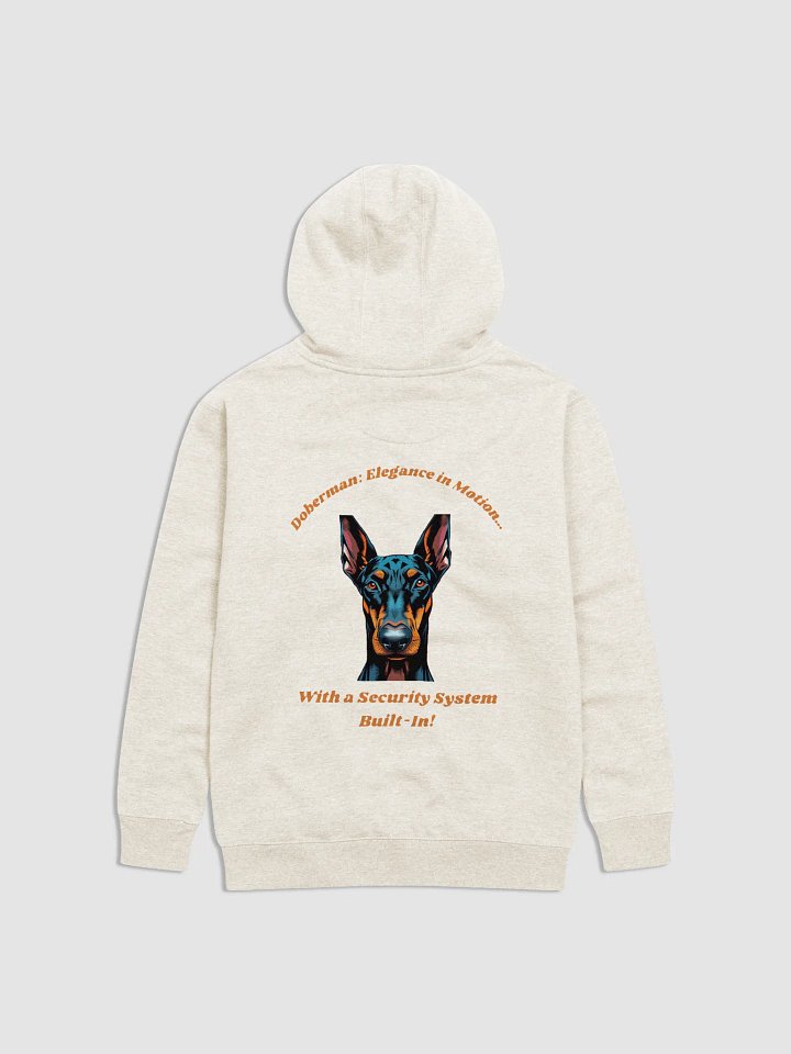 Doberman Security Design Unisex Hoodie product image (2)