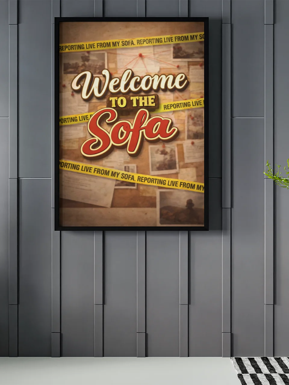 Welcome to the Sofa Poster product image (72)