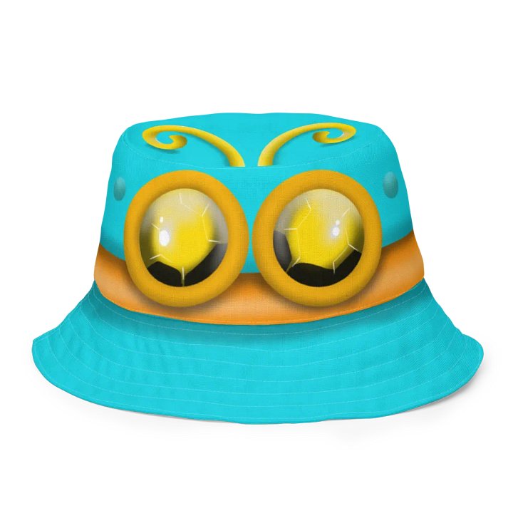 Goggle Hat Cuttle Colors - all over print bucket hat - reversible product image (1)