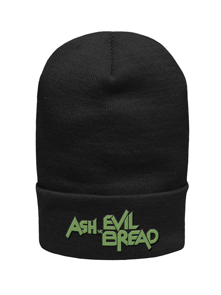 ASHvsEVILBREAD - Green Logo Beanie product image (5)