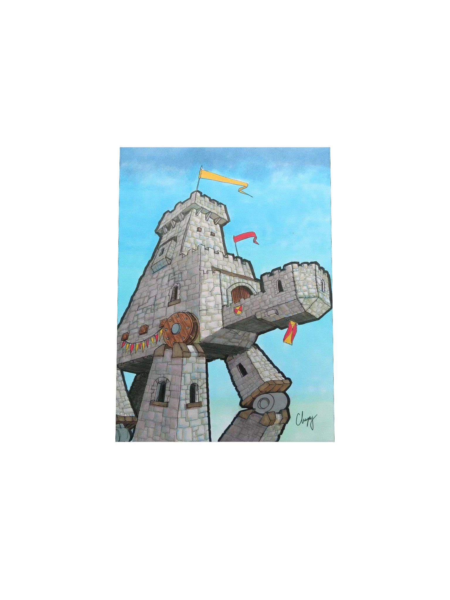 Castle Walker Print product image (10)