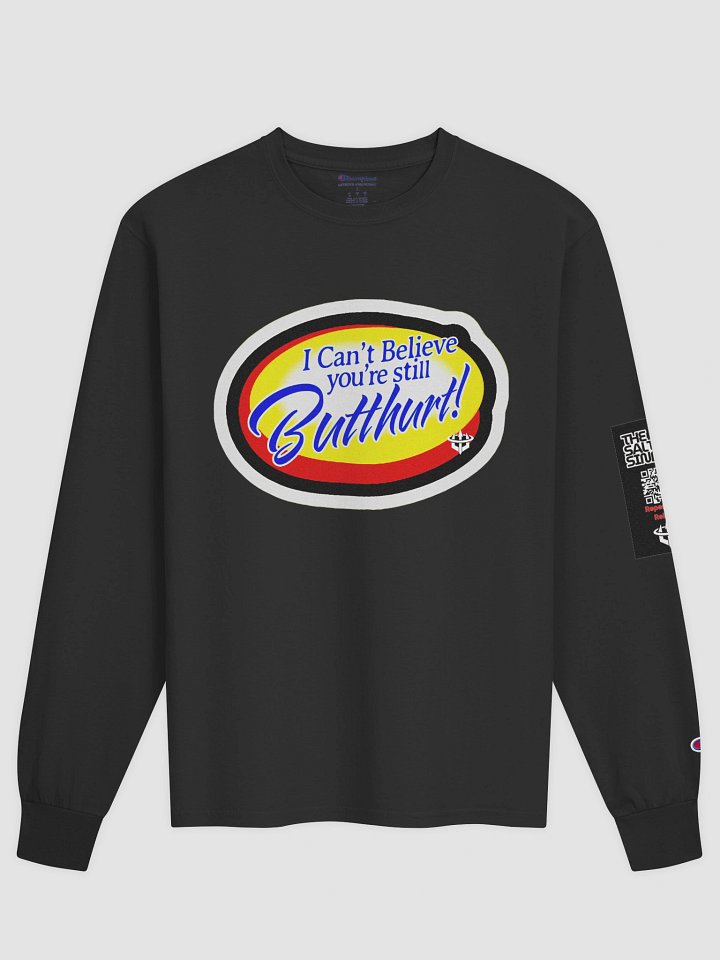 The "Dairy Aisle Disrespect" Champion Long-Sleeve product image (2)