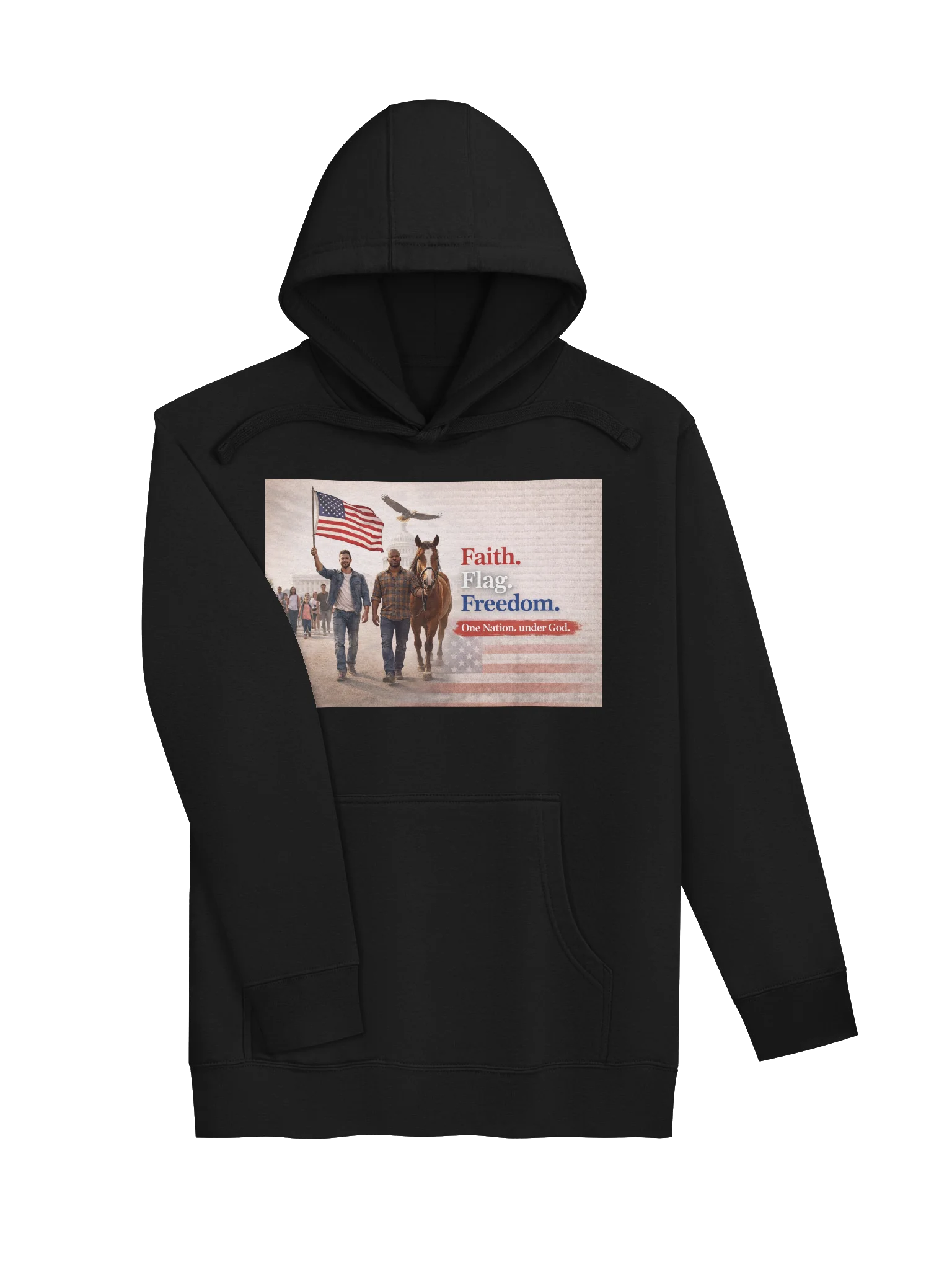 the Faith Flag Freedom hoodie product image (3)