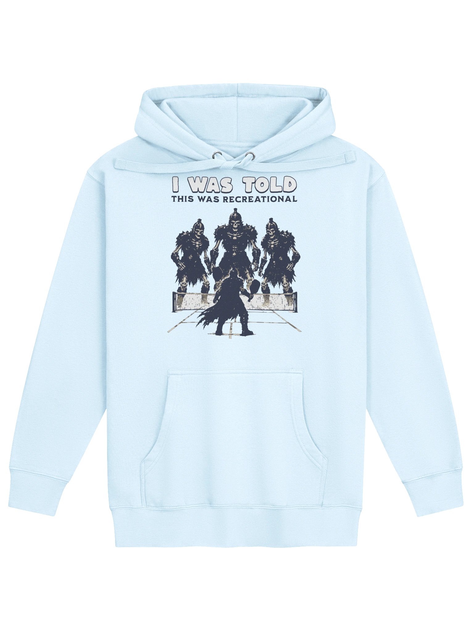 I Was Told This Was Recreational Hoodie – Funny Pickleball Hoodie product image (6)