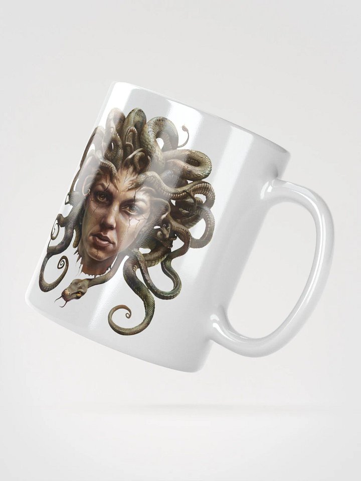 Medusa - The Gorgon - White Glossy Mug product image (2)
