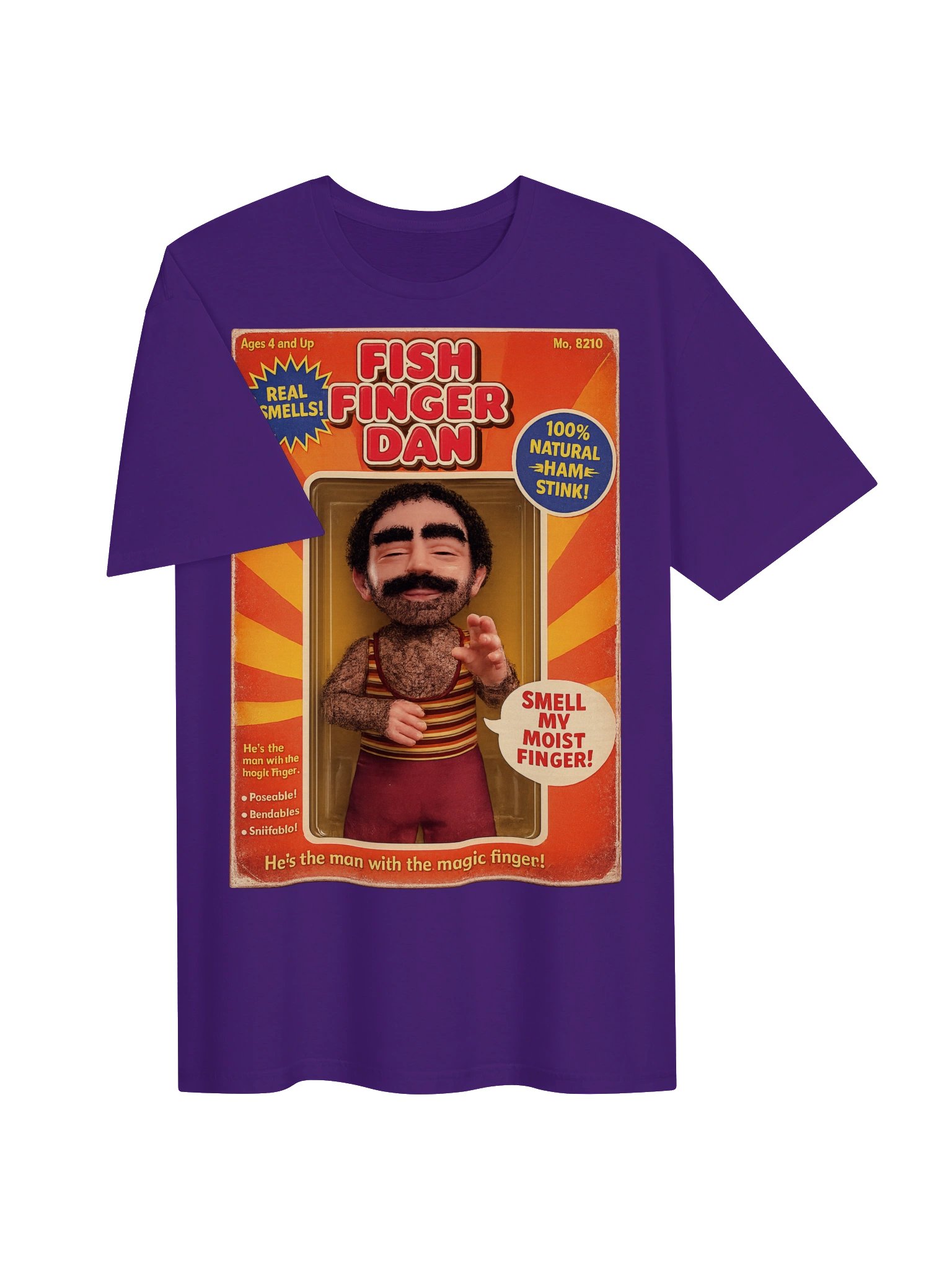 666 Toys | Fish Finger Dan | Gildan Unisex Softstyle T-Shirt product image (3)