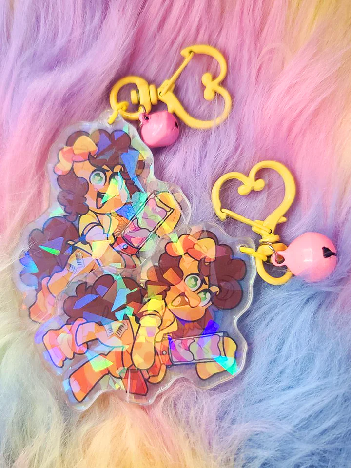 Cheese | Acrylic Charm | RETIRING product image (1)