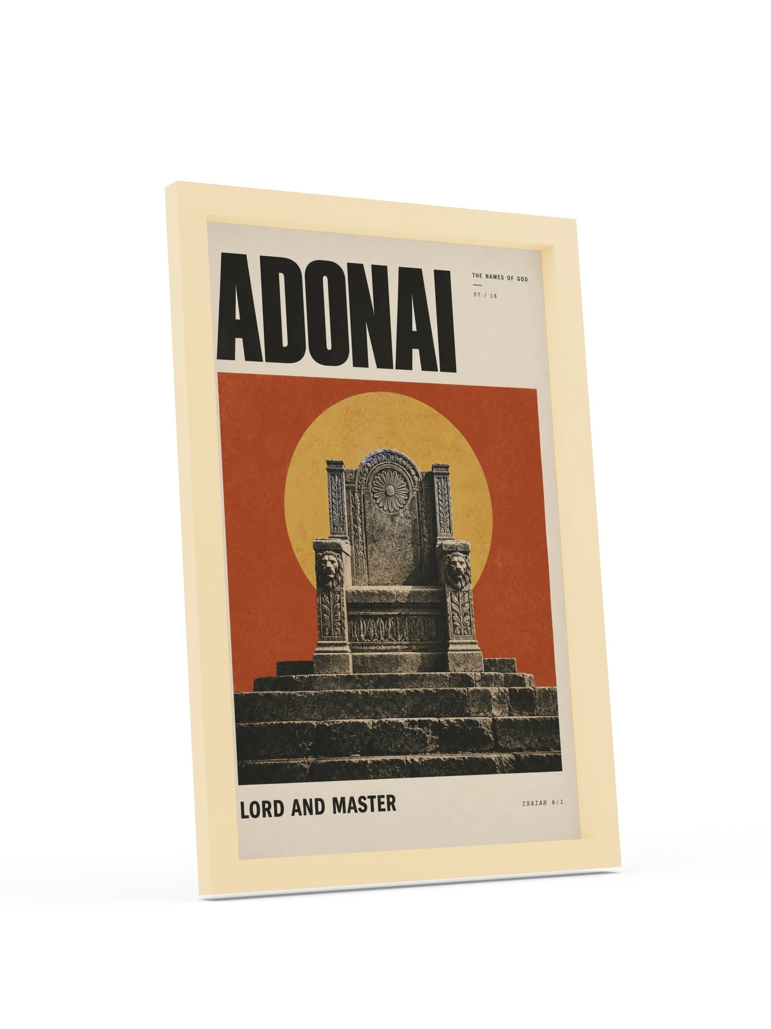 Adonai | Names of God Framed Print product image (7)