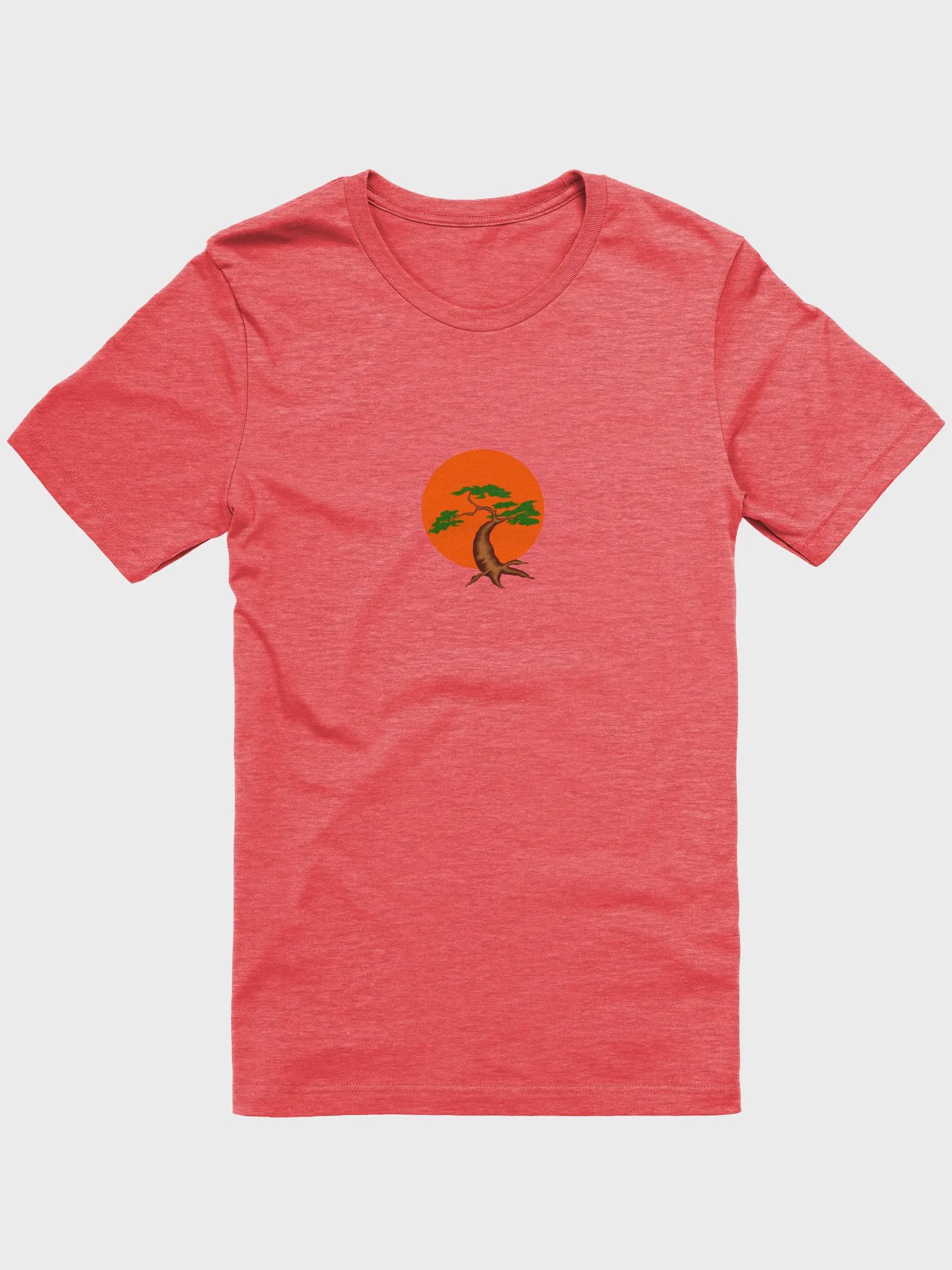 Stylized Bonsai Tree Sunset Tee product image (1)
