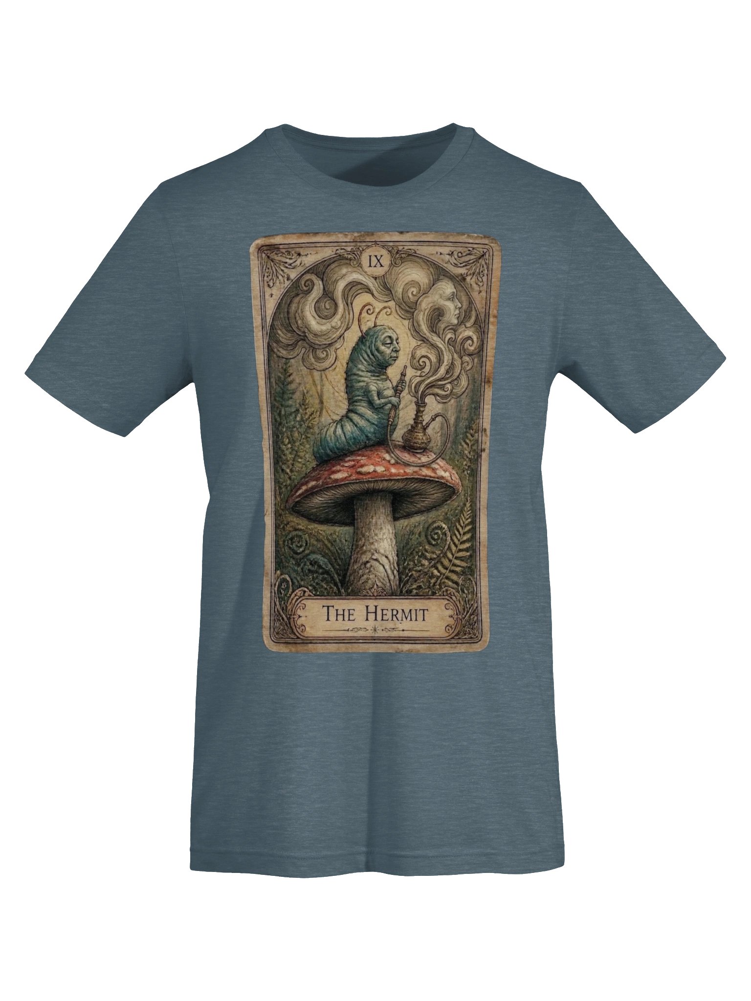 Caterpillar Hermit Tarot Shirt, Whimsical Wonderland Tee product image (6)