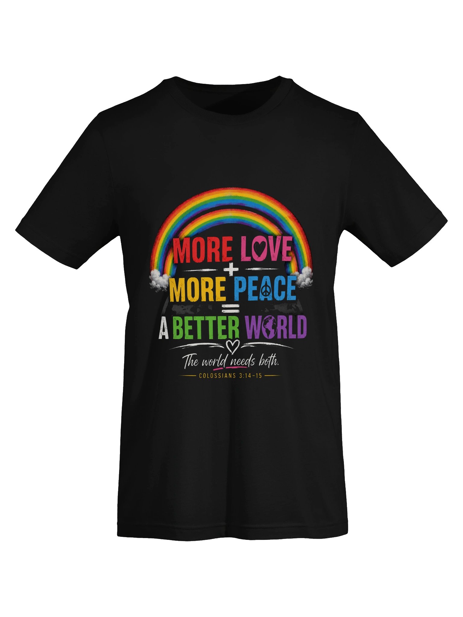 MORE LOVE + MORE PEACE = A BETTER WORLD 🌎❤️☮️ product image (22)