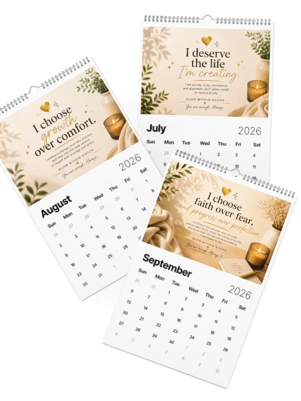 Glow Within Goods™ Affirmation Calendar: 365 Days of Purpose product image (9)