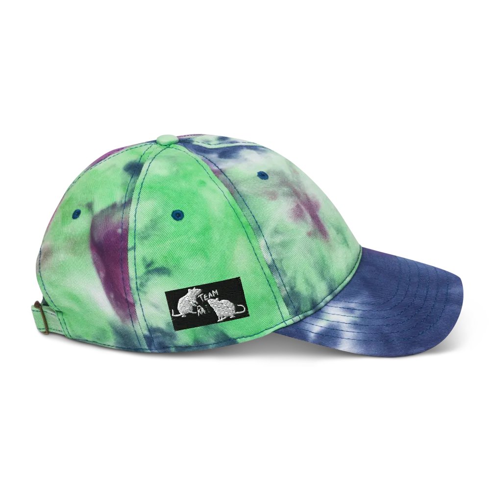 Team rat, tie dyed cap product image (10)