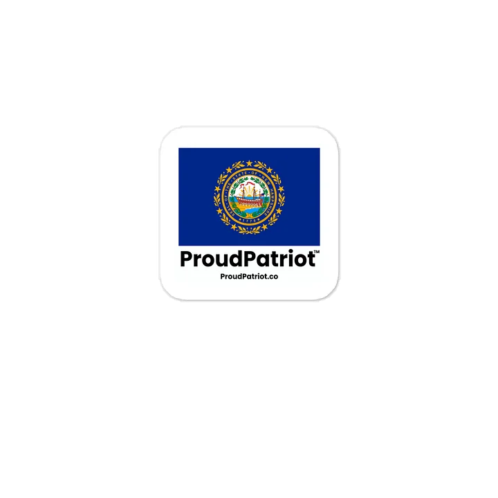 New Hampshire State Flag Vinyl Sticker product image (1)