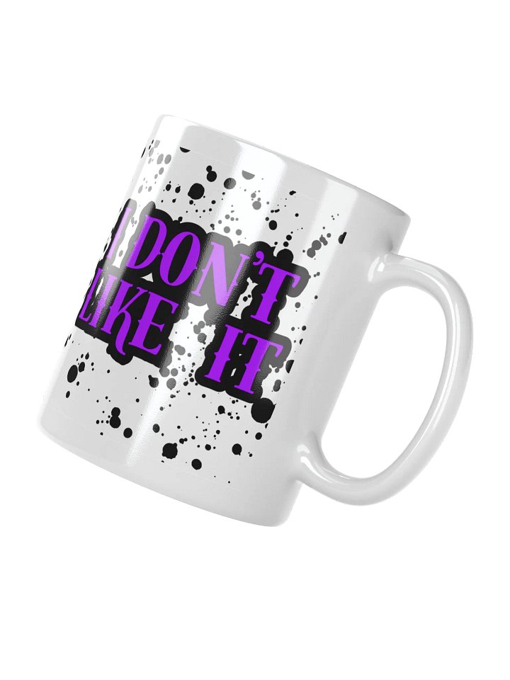 Panda don't like it mug product image (2)