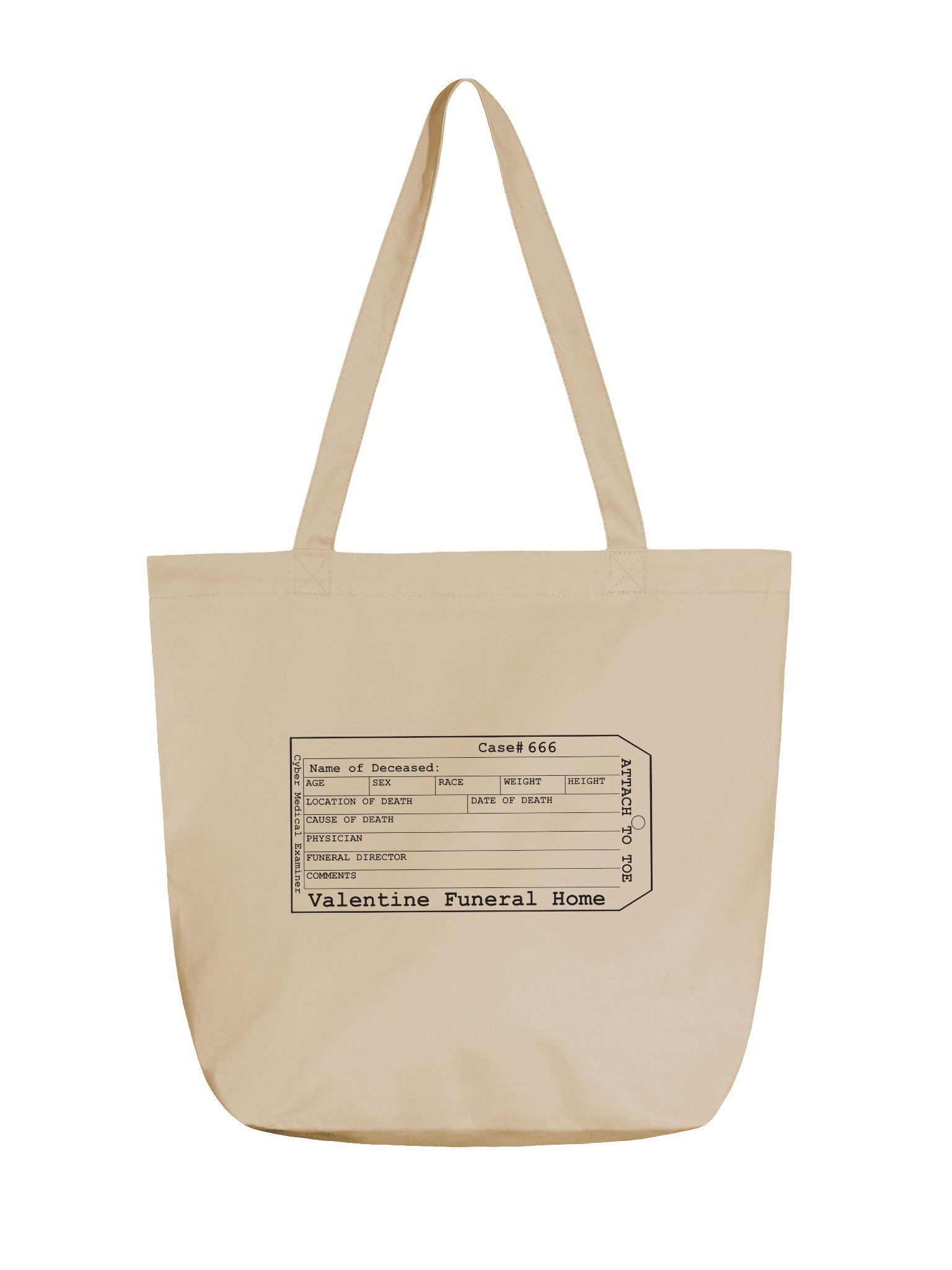 Toe Tag Bag product image (1)