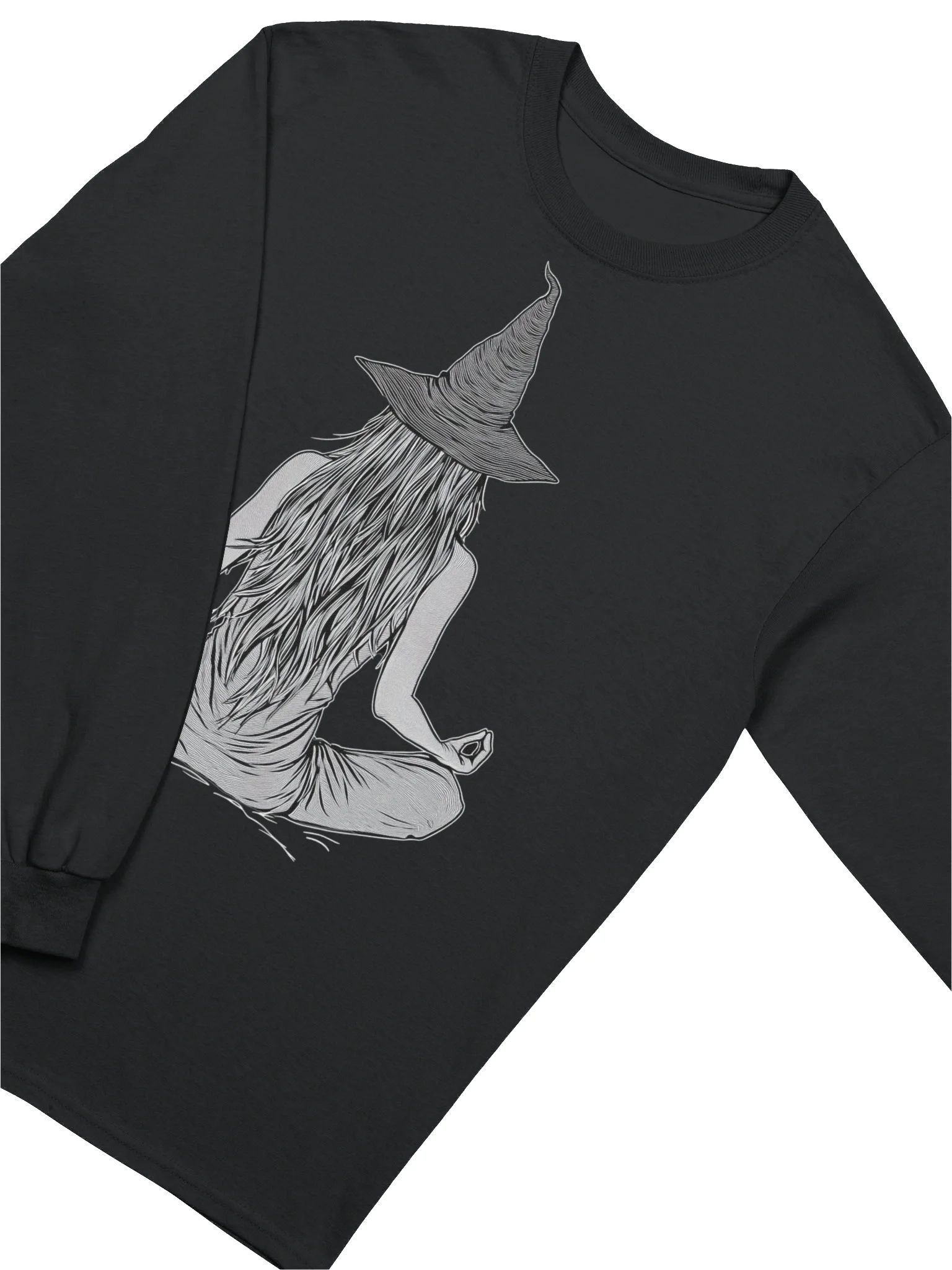 Witchy Meditation Long-Sleeve T-Shirt product image (2)