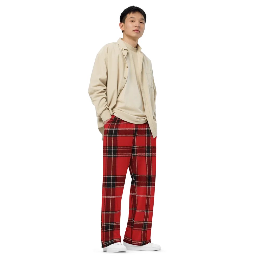 Red Tartan Brit Artz Lounge Pants product image (1)