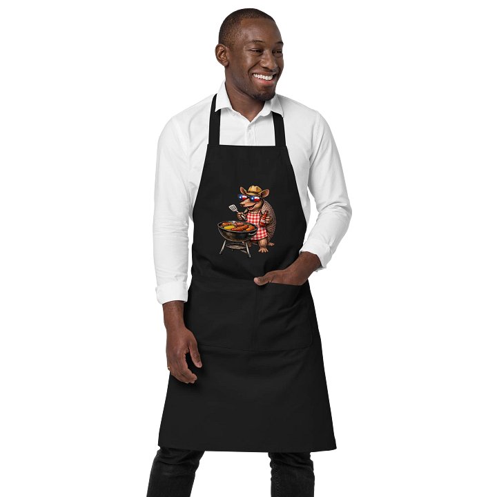 Texas Armadillo BBQ Cooking Apron product image (1)