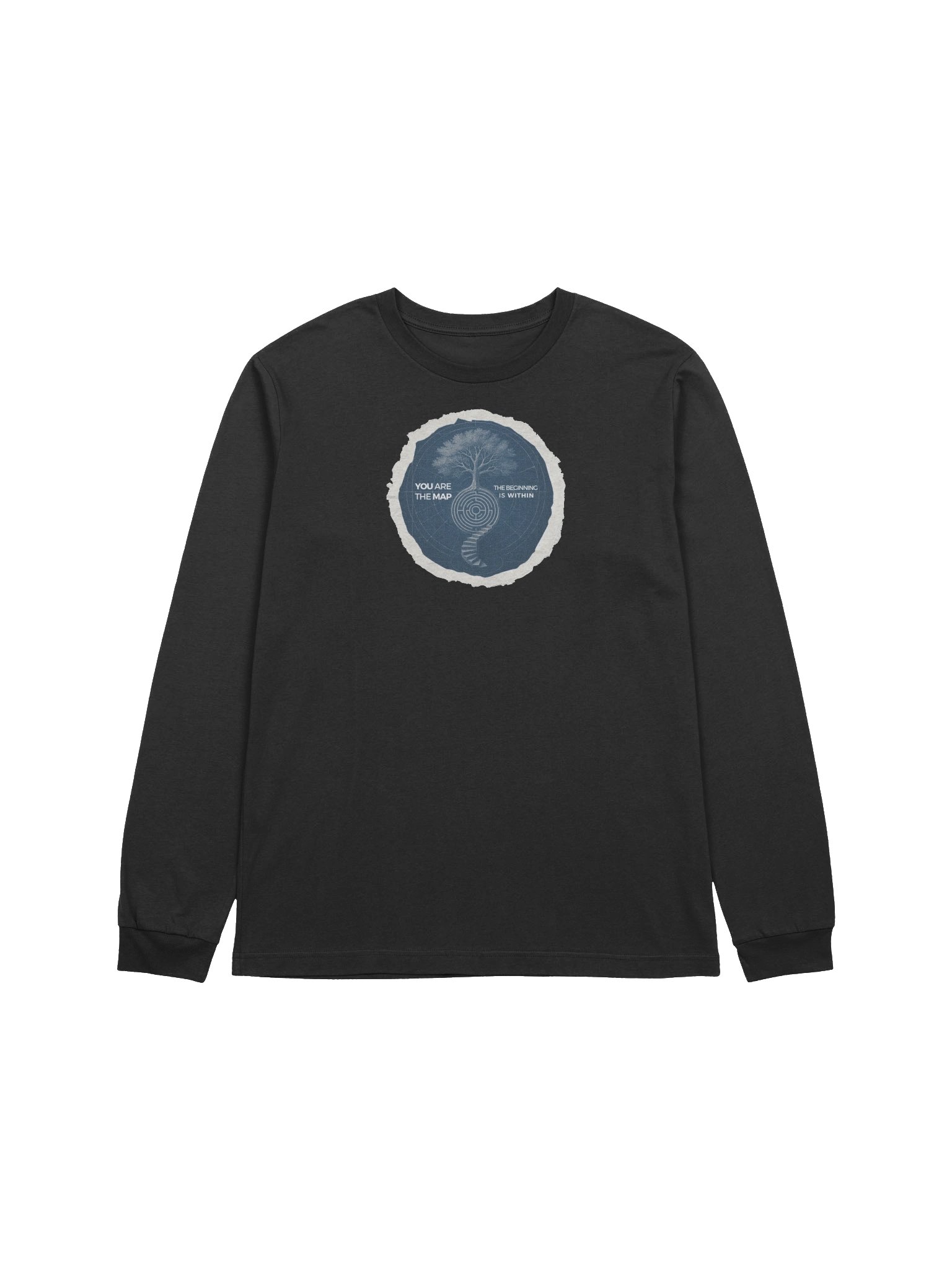 Blueprint Map Portal - Long Sleeve product image (1)
