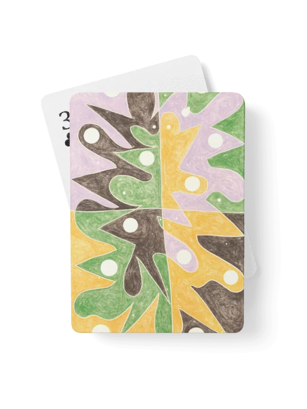 Cartoon College 4 Playing Cards product image (1)
