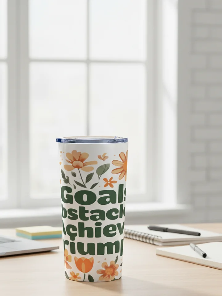 Triumph Floral Stainless Steel Tumbler product image (1)