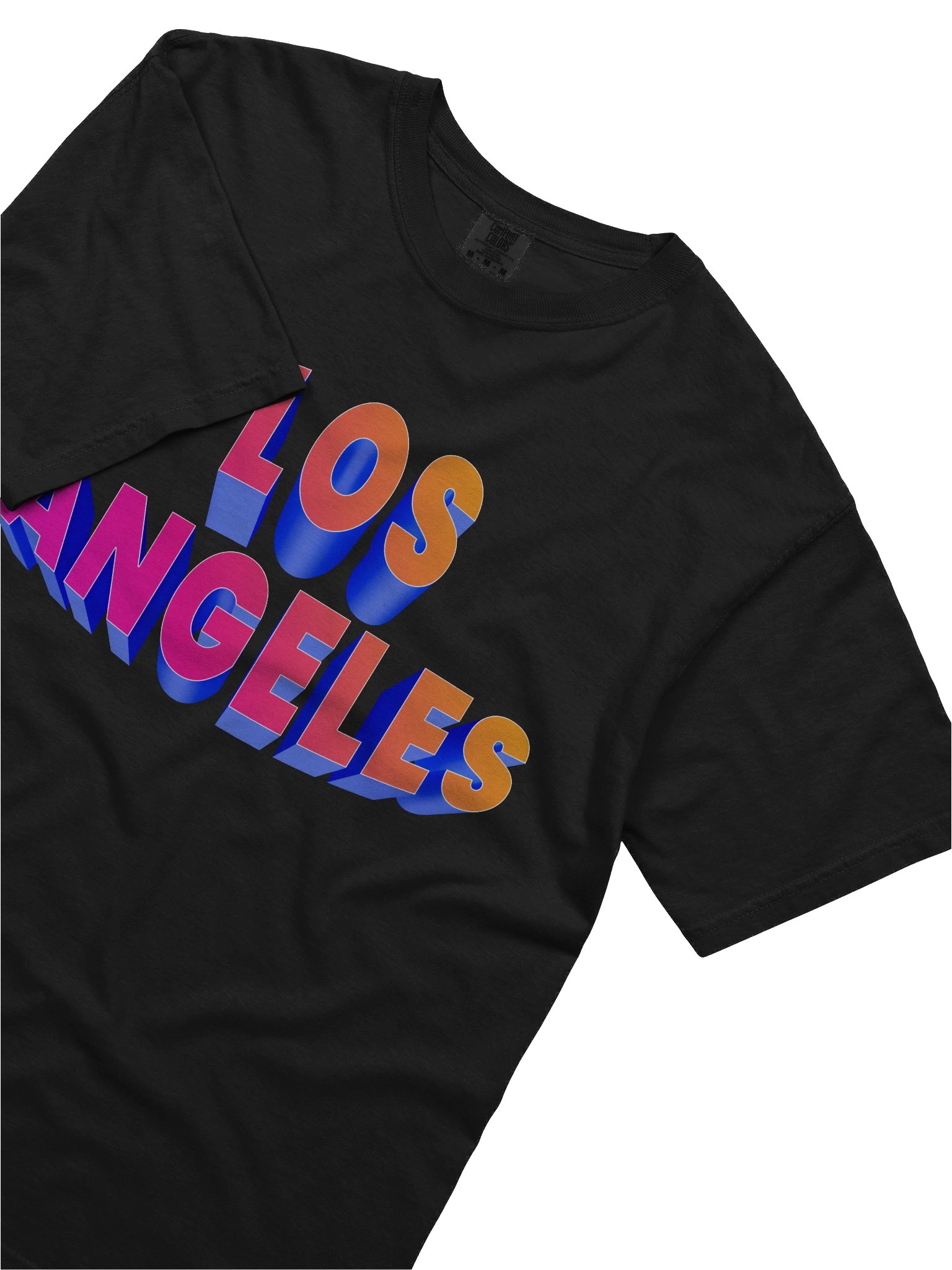 LOS ANGELES 3D Gradient Tee product image (5)