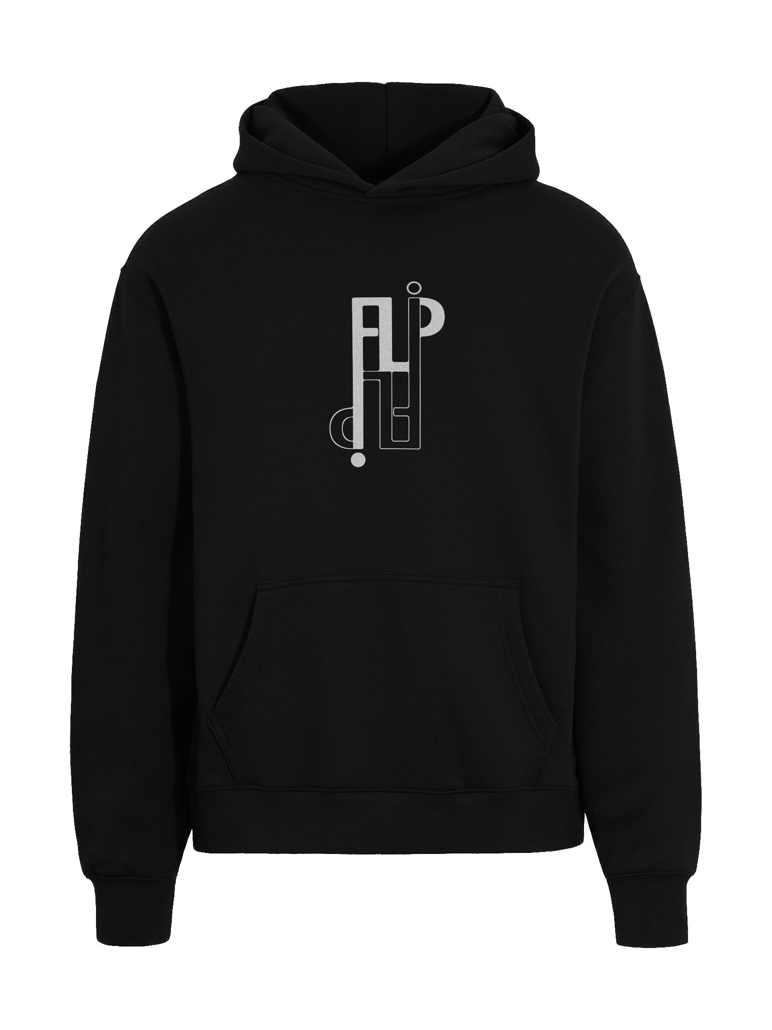 k. Hoodie (Black) product image (3)