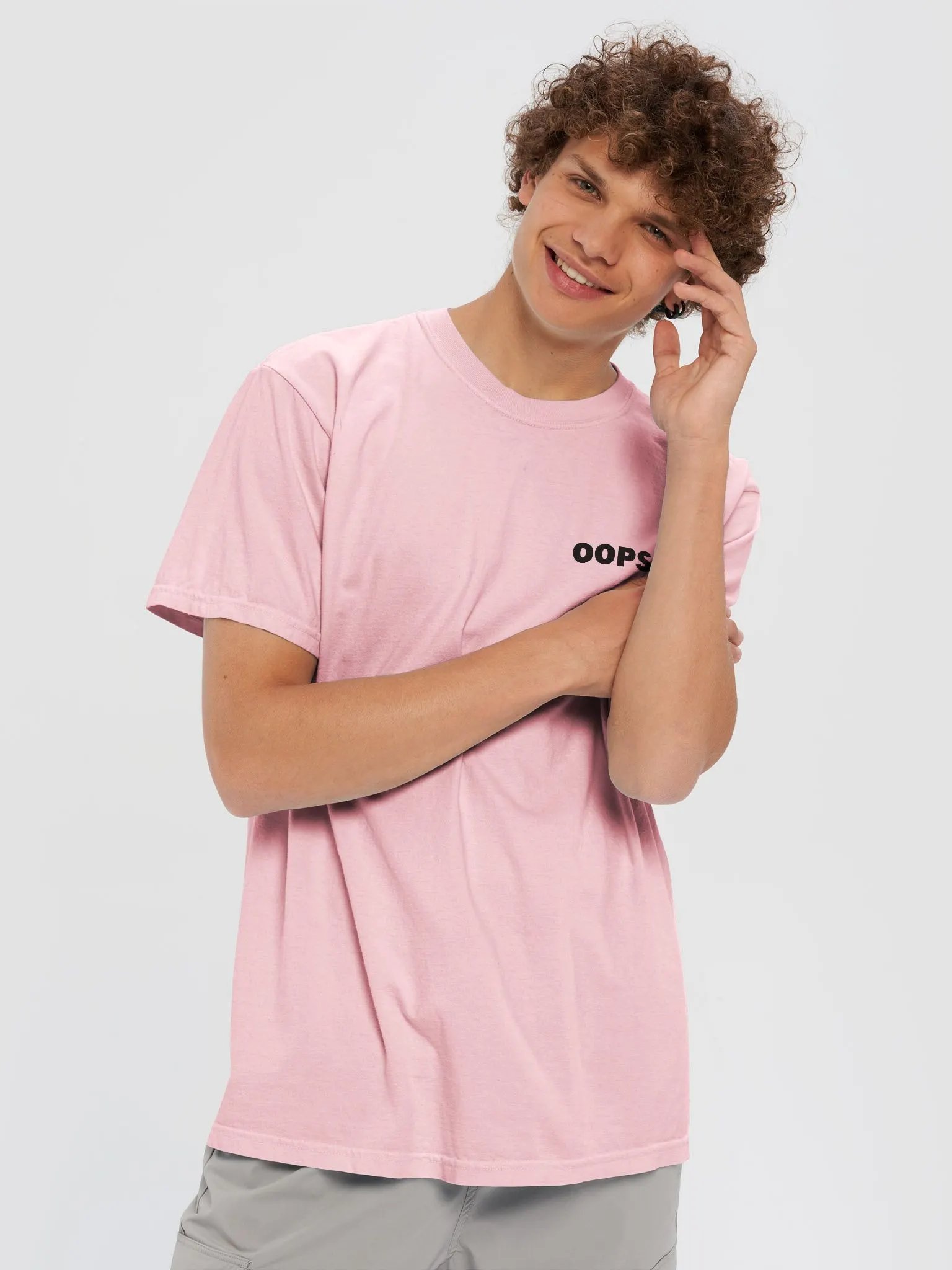 OOPSIE TEE (BLACK) product image (5)