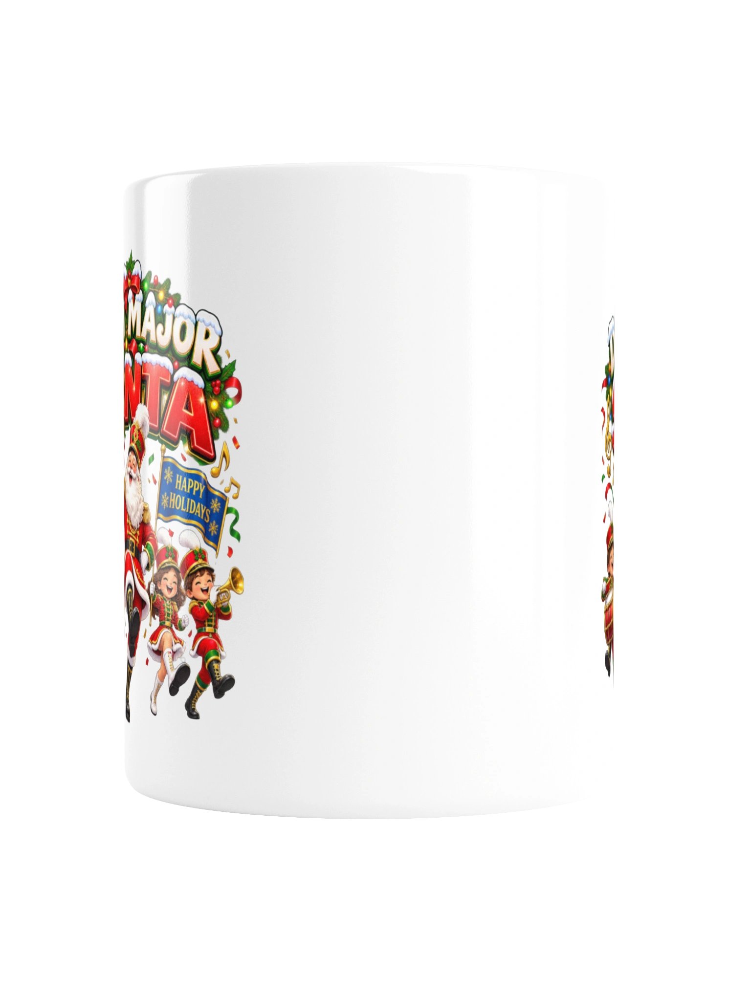 DRUM MAJOR SANTA — THE NORTH POLE MARCHING BAND - MUG product image (5)