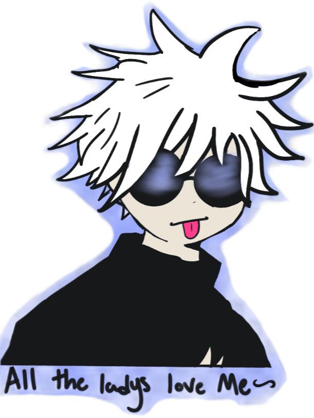 Single Sticker- Jujutsu Kaisen Gojo Mojo product image (1)