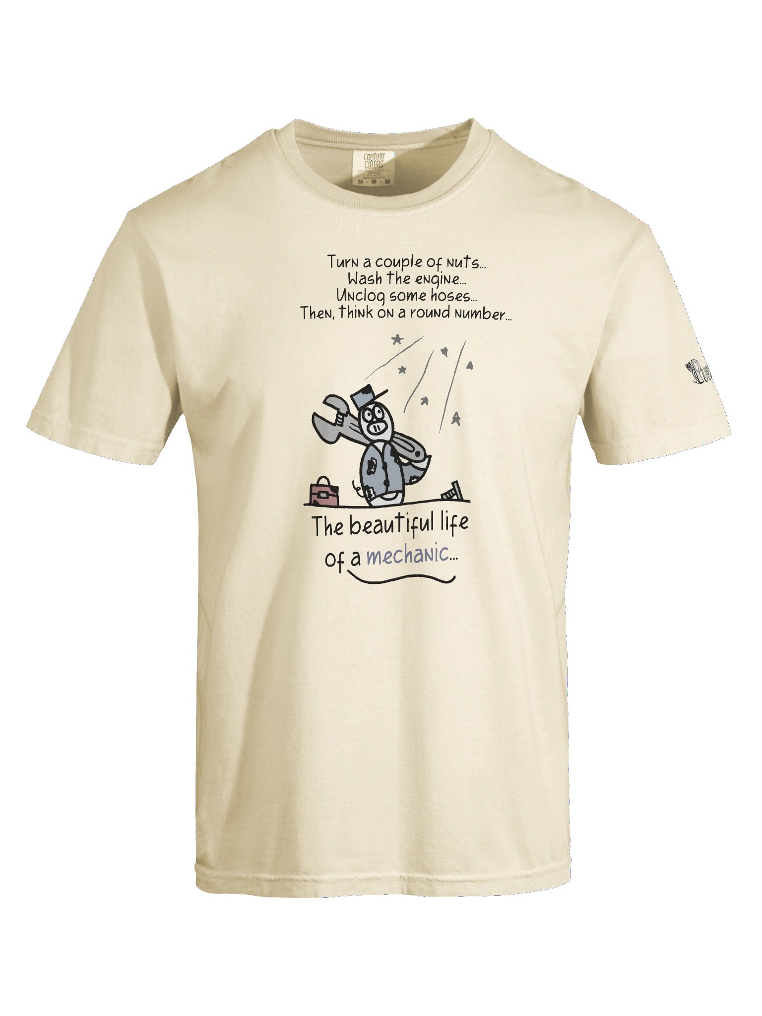 'The Beautiful Life of a Mechanic' Pupsies! Heavyweight T-Shirt product image (54)