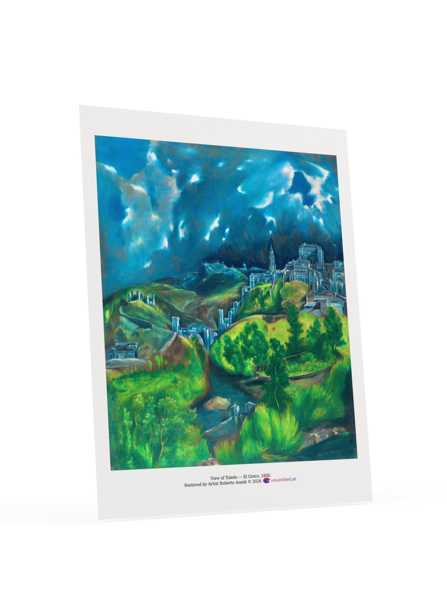 View of Toledo — Small Poster product image (4)