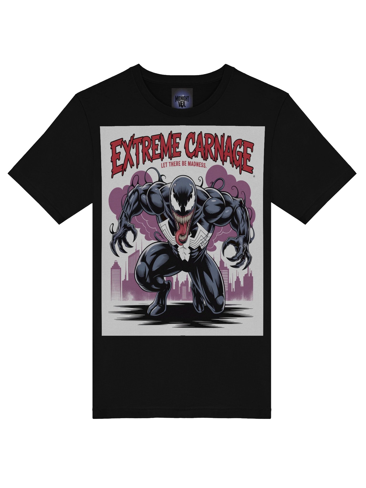 Let There Be Madness: Extreme Carnage Venom Supersoft Tee product image (7)