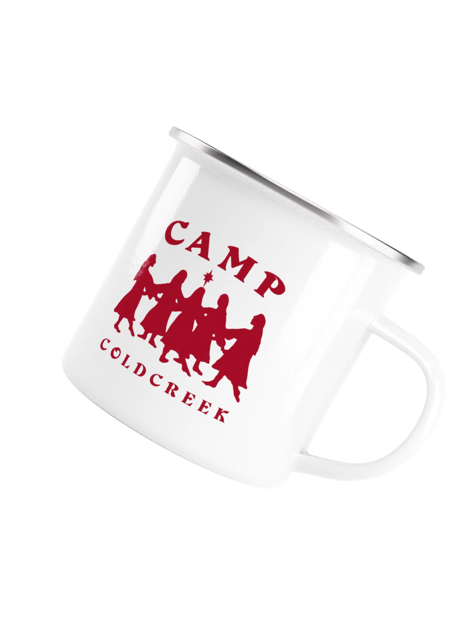 'Camp Coldcreek' Camping Mug (Enamel) product image (5)