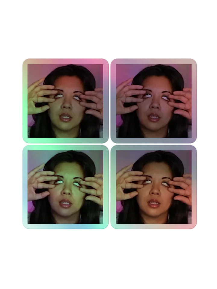 IDontKnowWhatToCallThis holographic stickers product image (1)