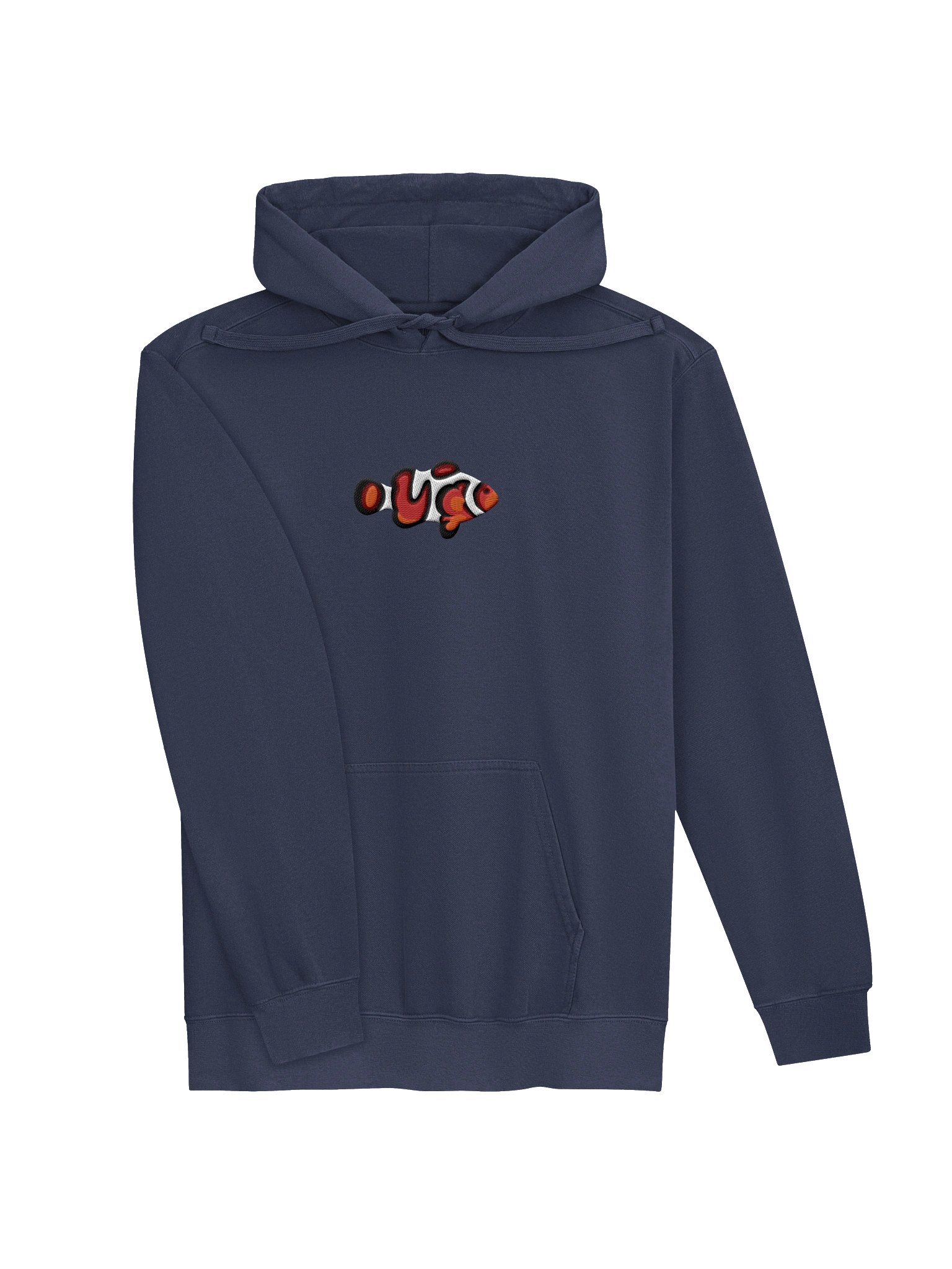 Picasso Clownfish Embroidered Premium Hoodie | Saltwater Reef Aquarium Fish & Marine Life Apparel product image (6)