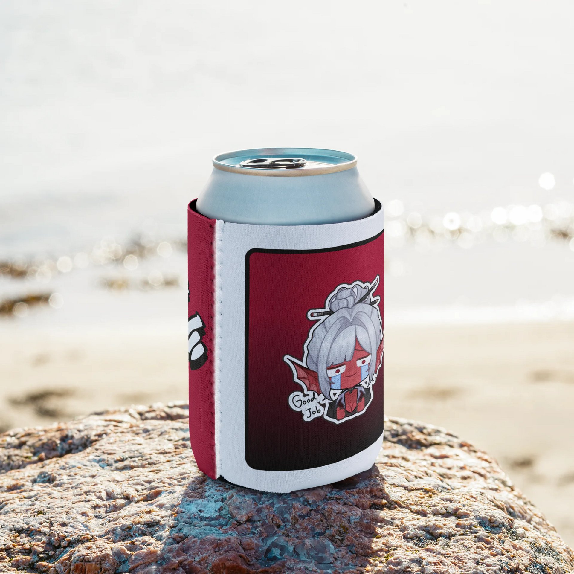 Good Job Emote Coozie (Red) product image (9)