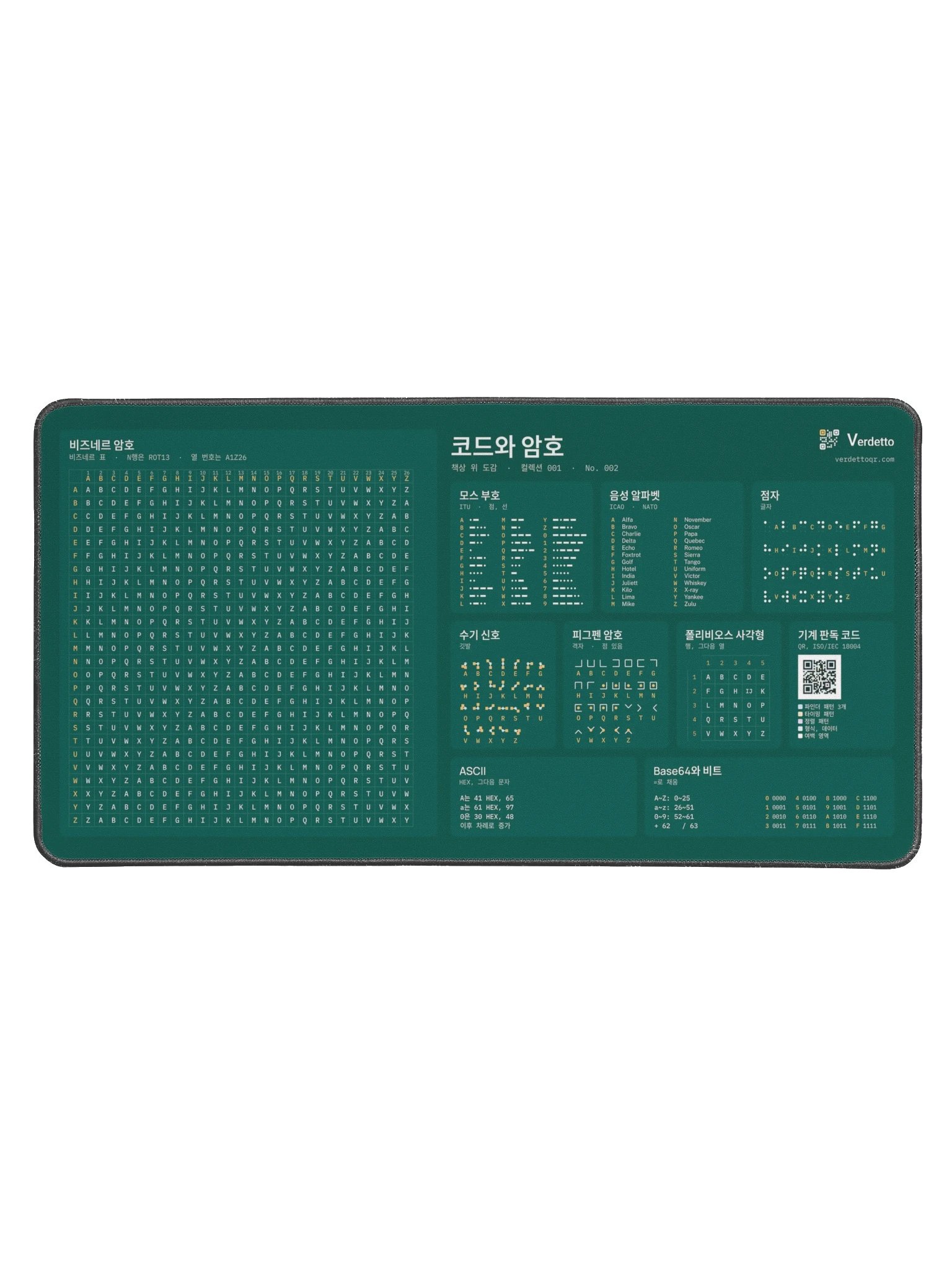 코드와 암호 · 청록 product image (1)