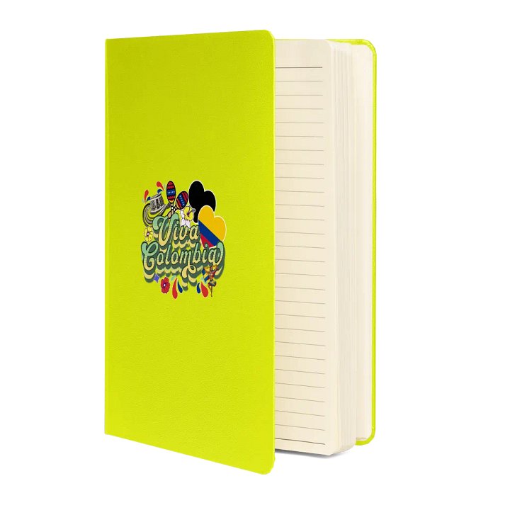 Viva Colombia Hardcover Yellow Journal product image (2)
