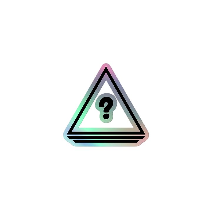 Conspiracy Sticker (Holo) product image (1)