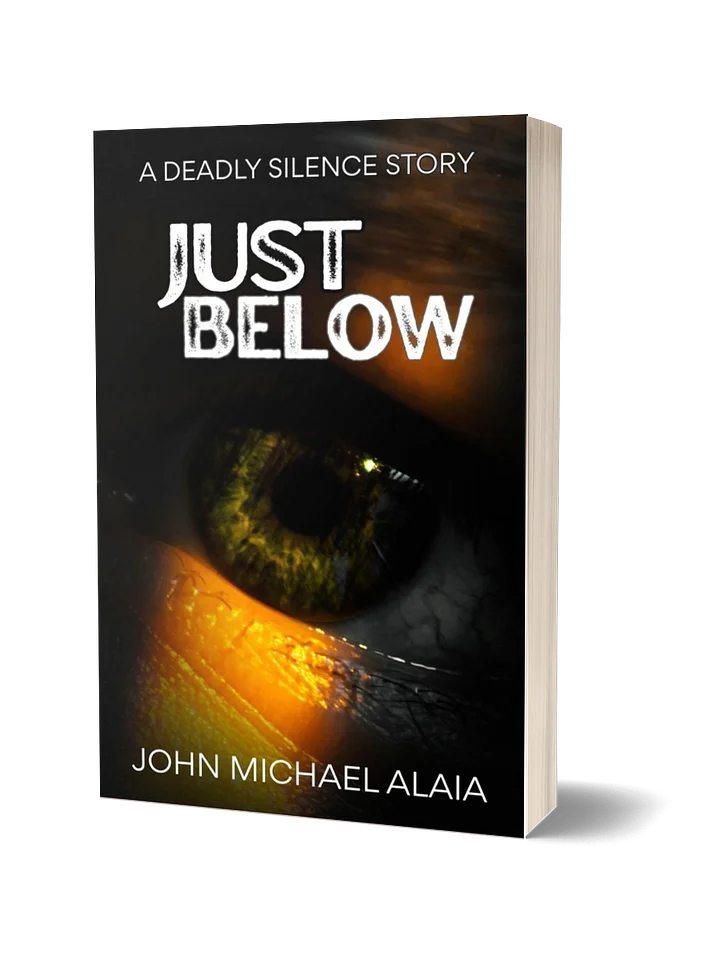 Just Below - signed paperback product image (1)
