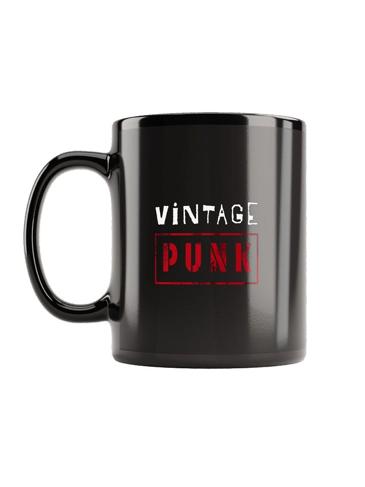 Vintage Punk Black Mug product image (1)
