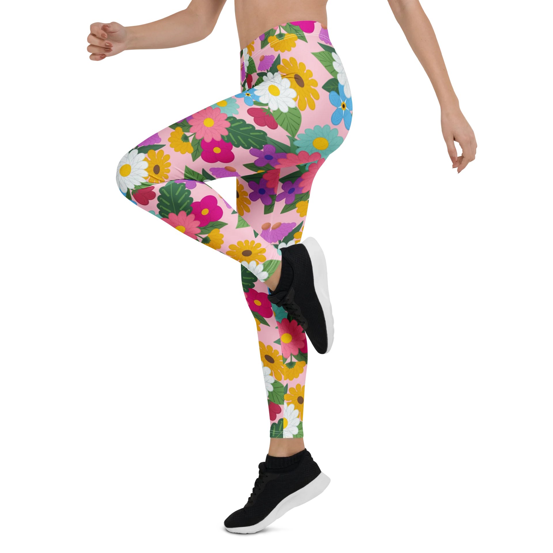 Floral Yarn Print Leggings product image (5)