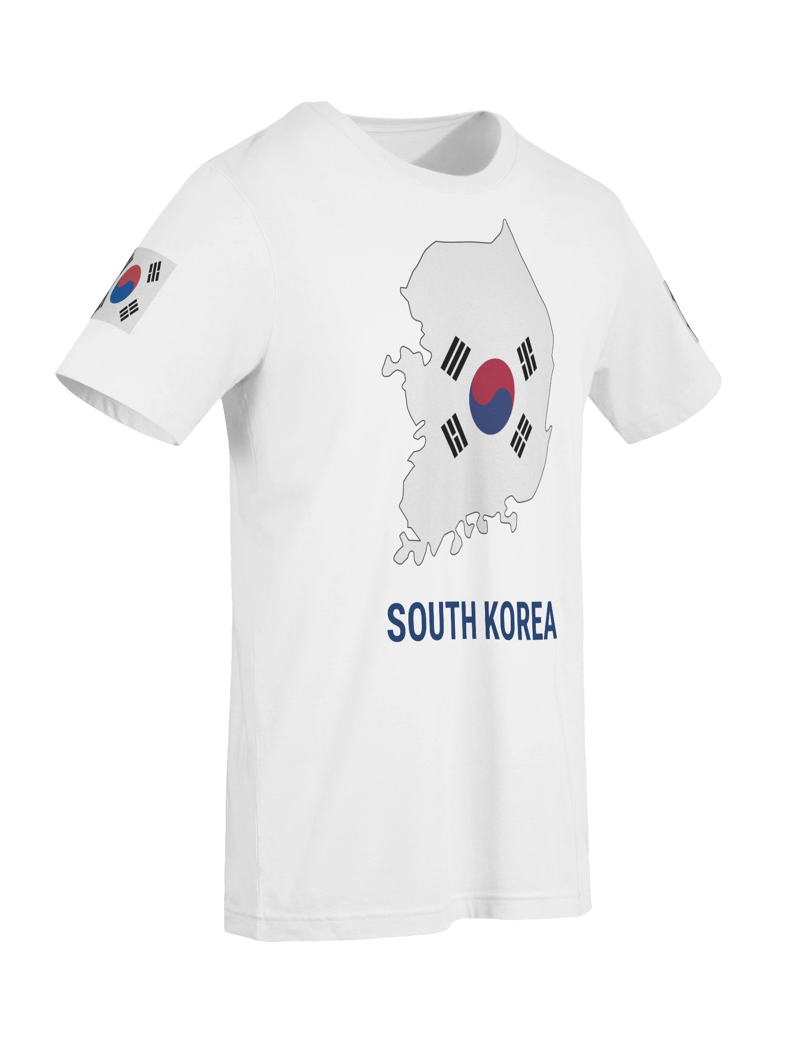 South Korea 2026 World Cup Flag Tee - "Taegeuk Warriors" Edition - Premium Unisex T-Shirt product image (73)