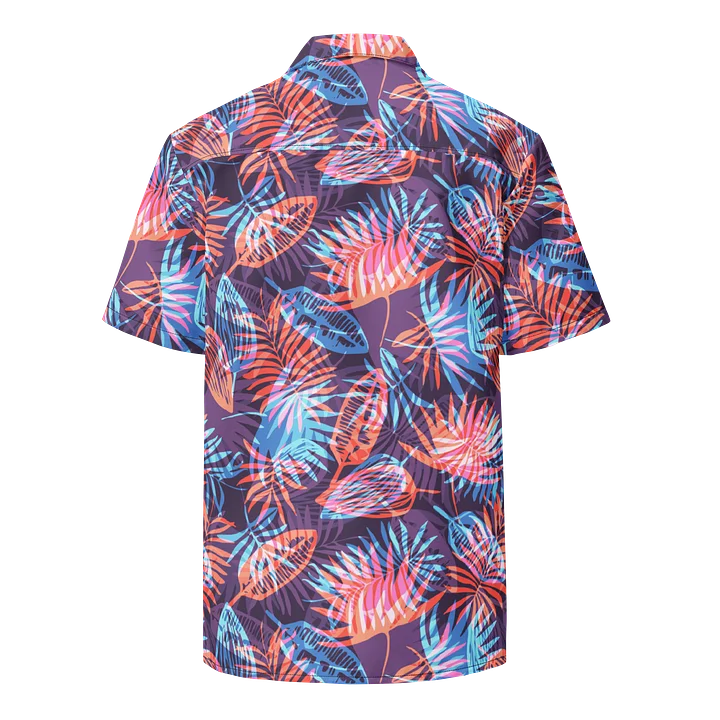 Comfortable Hawaiian Shirt with Bright Tropical Print product image (2)