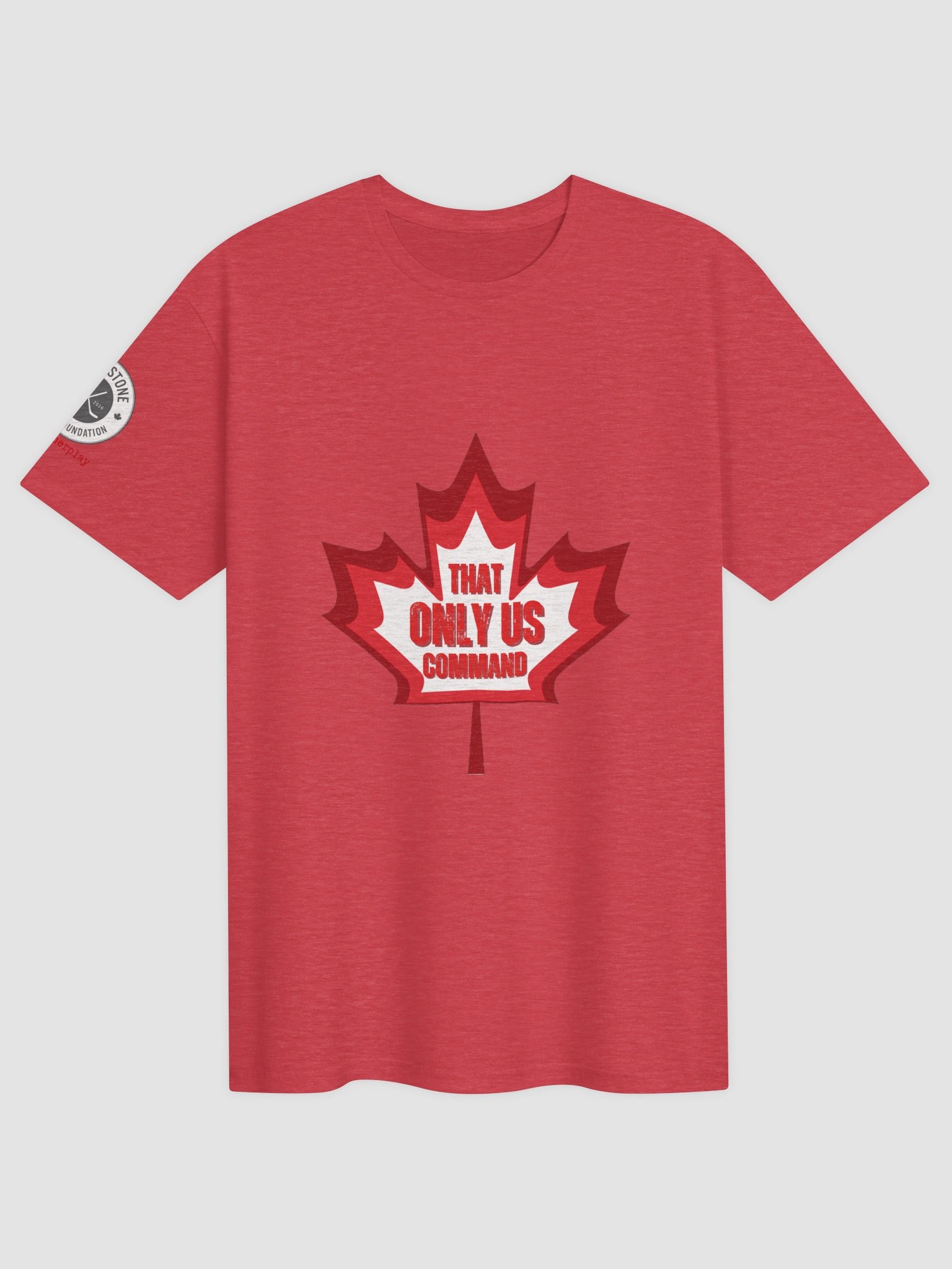 CK x GRINDSTONE "THAT ONLY US COMMAND" MAPLE LEAF TEE product image (7)
