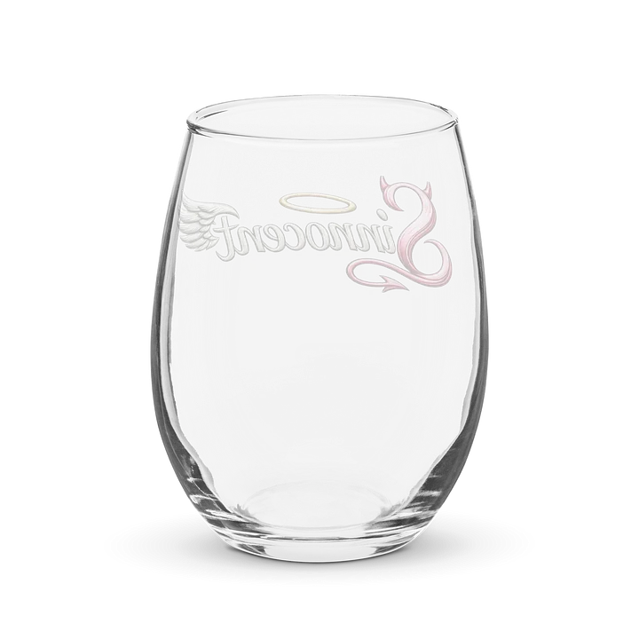 Innocent Halo Wing Stemless Wine Glass (Colored) product image (2)