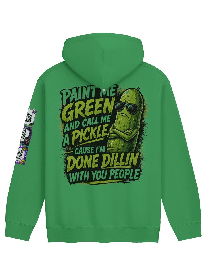 Pickle Hoodie w/QR product image (45)